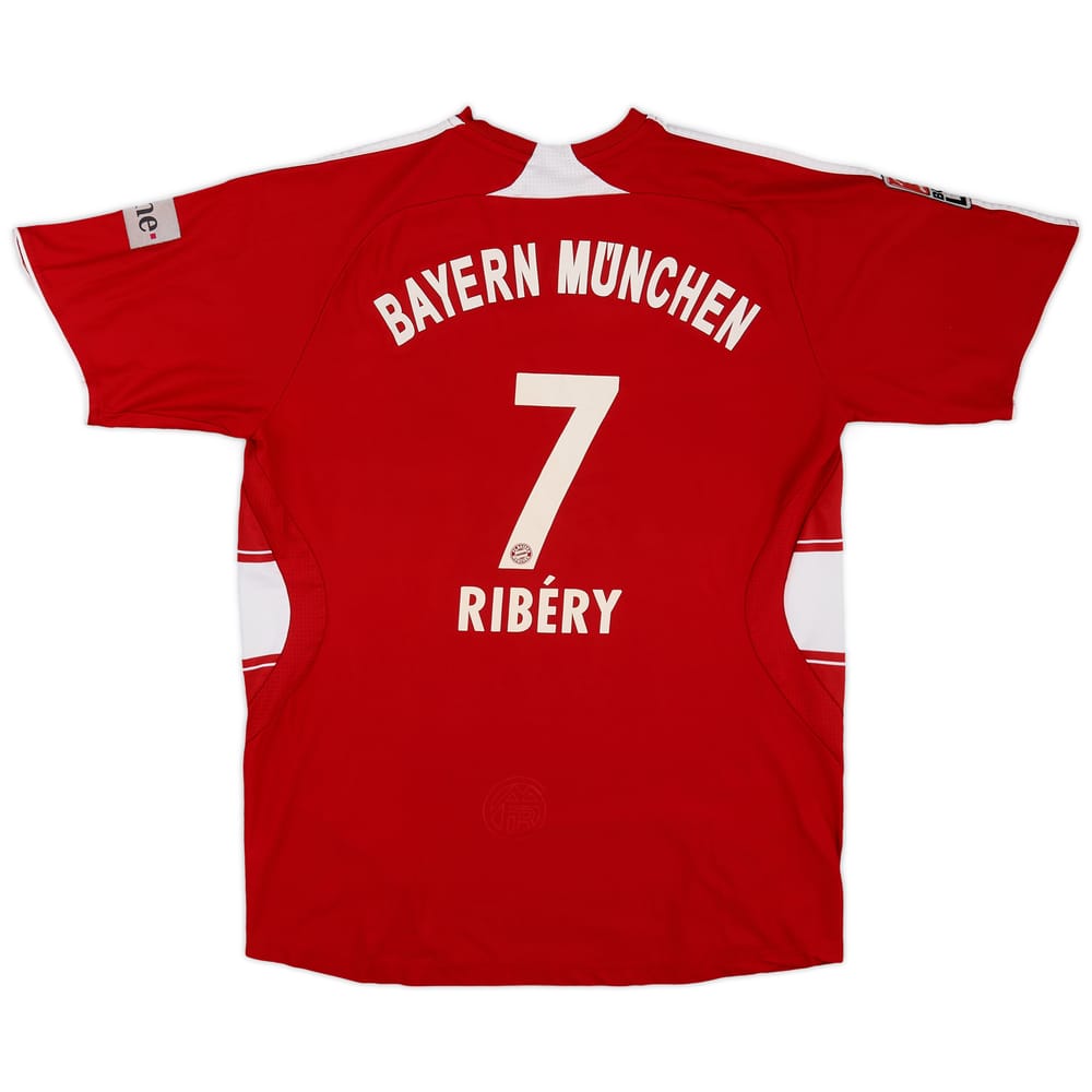 2007-08 Bayern Munich Home Shirt Ribery #7 - 6/10 - (XL.Boys)