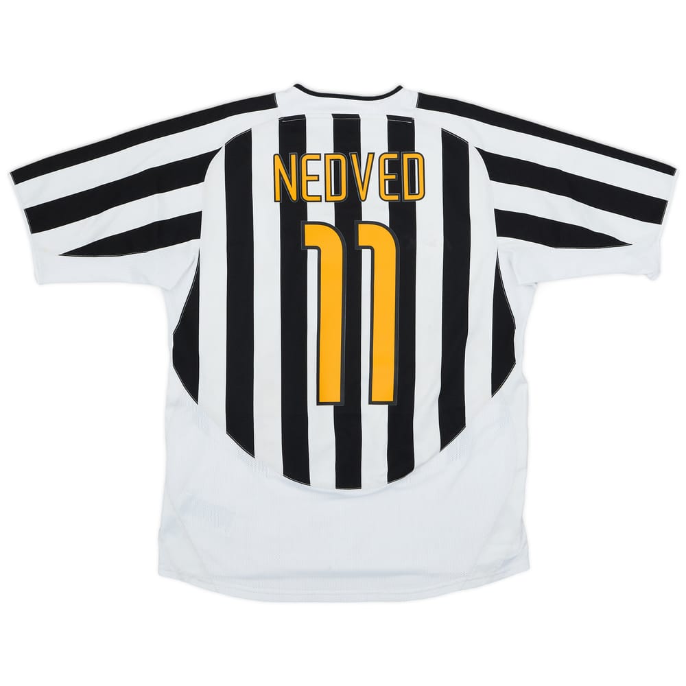 2003-04 Juventus Home Shirt Nedved #11 - 6/10 - (L)