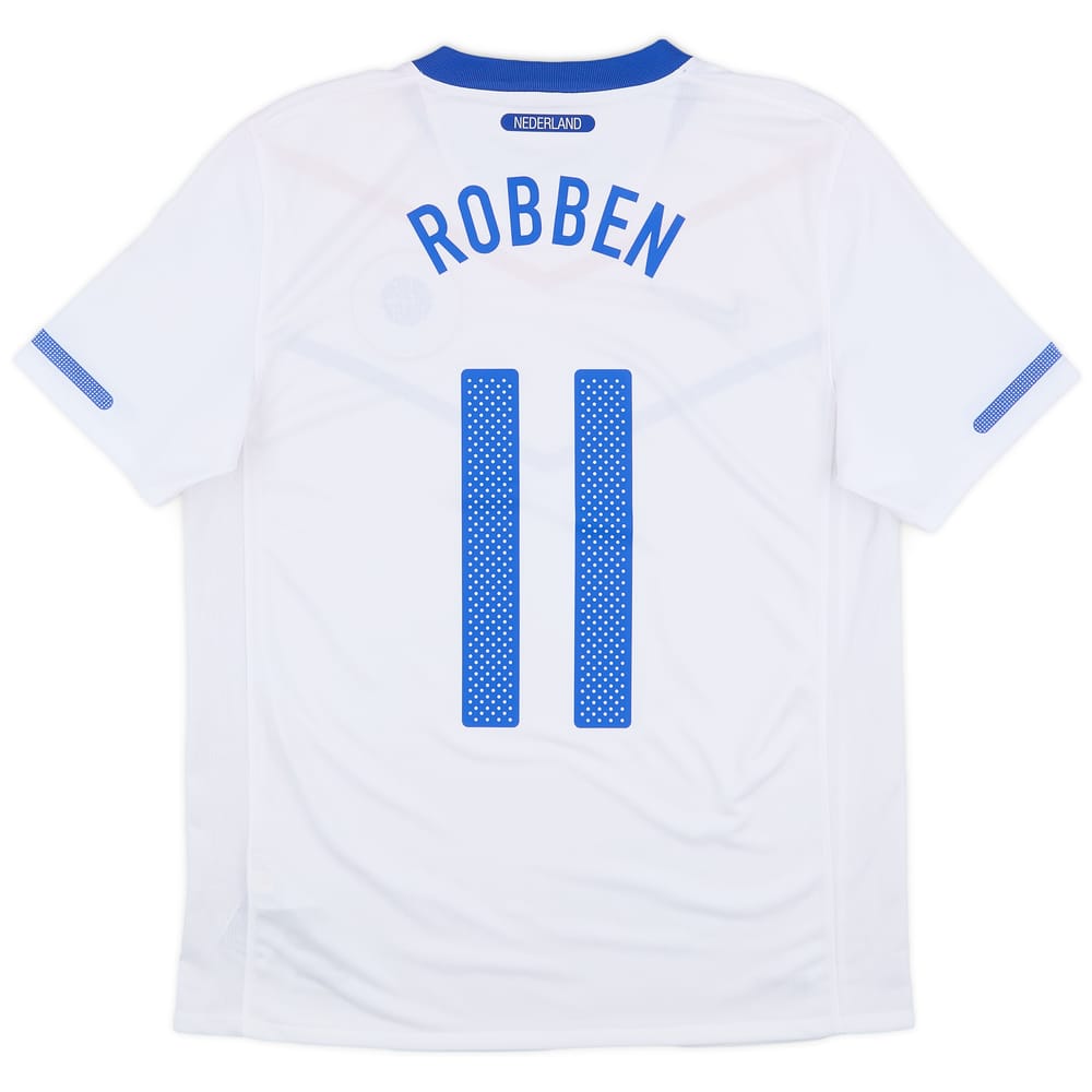 2010-11 Netherlands Away Shirt Robben #11 - 5/10 - (M)
