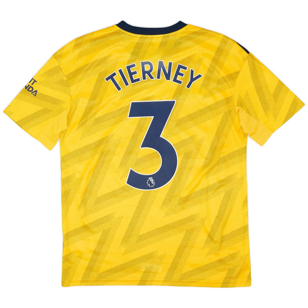 2019-20 Arsenal Away Shirt Tierney #3 - 9/10 - (XL.Boys)