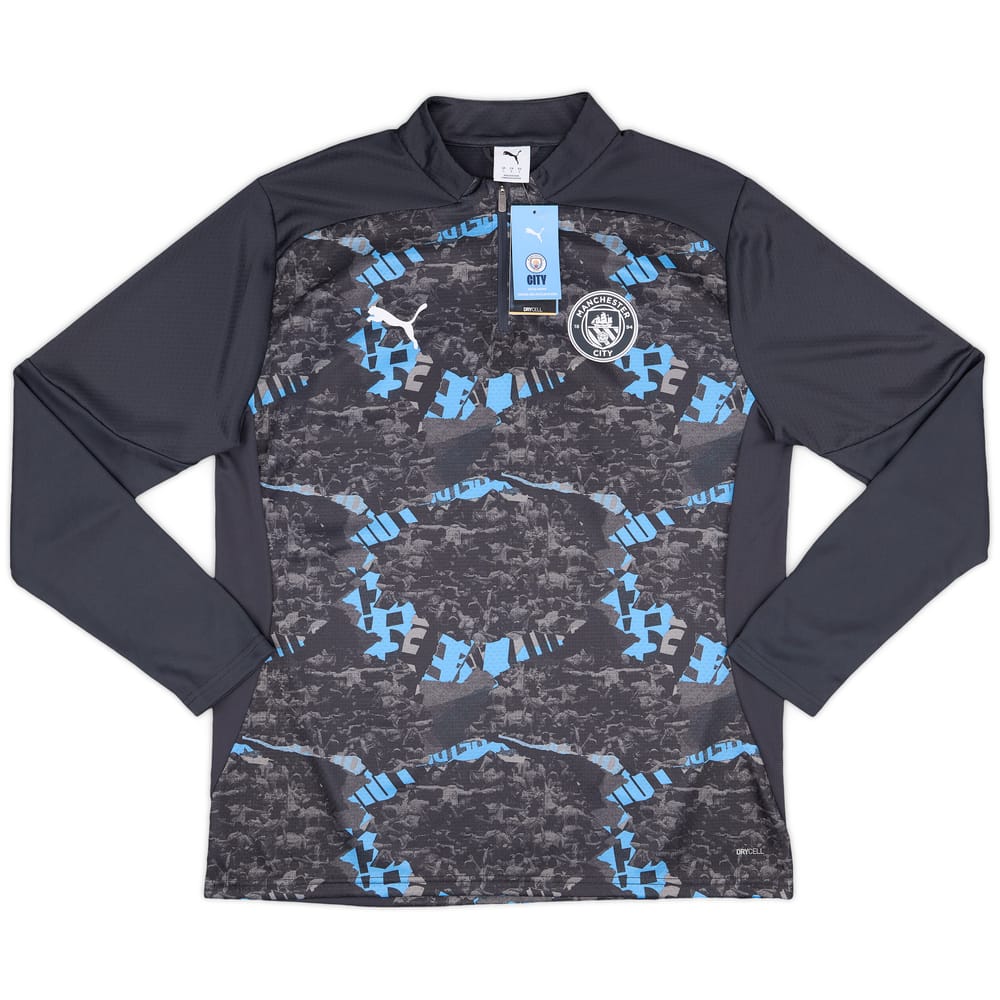 2024-25 Manchester City Puma 1/4 Zip Training Top