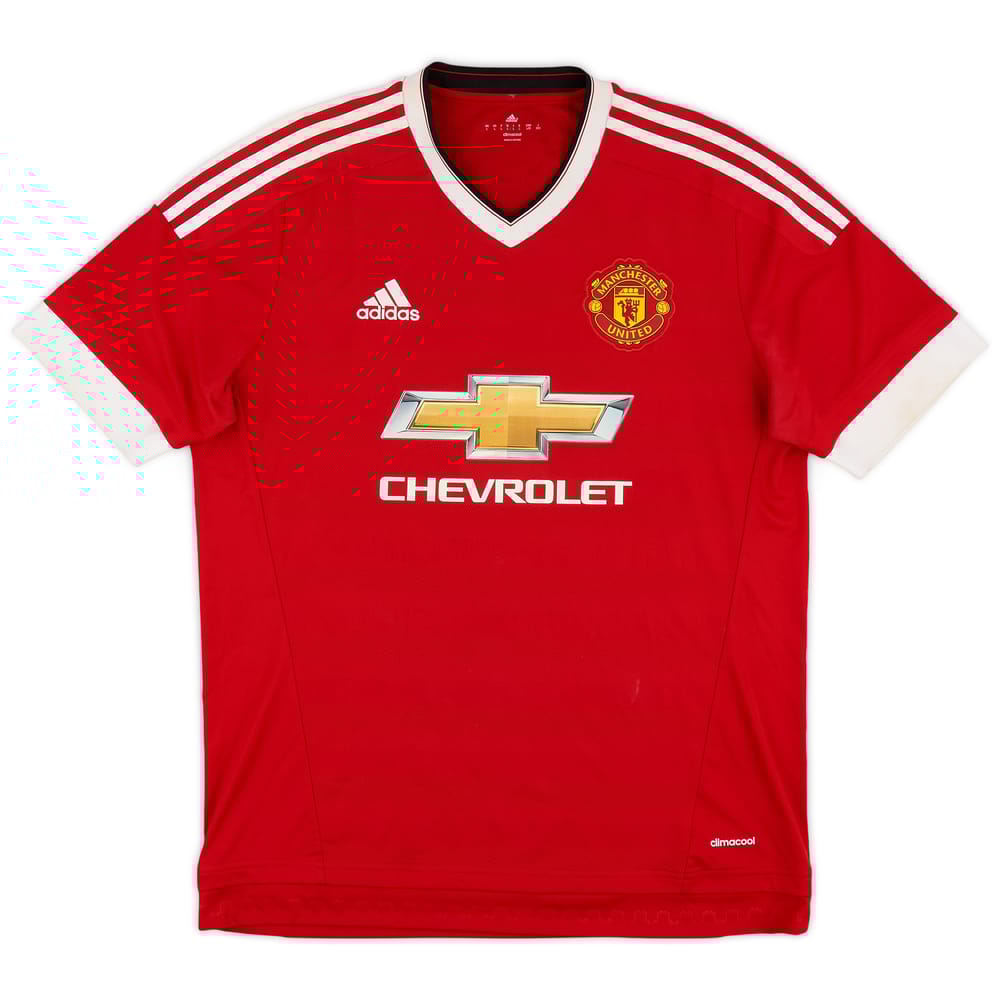 2015-16 Manchester United Home Shirt - 5/10 - (L)