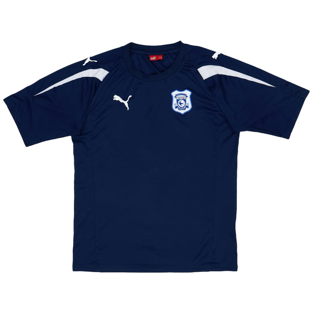 2010-11 Cardiff City Puma Training Shirt - 8/10 - (S)