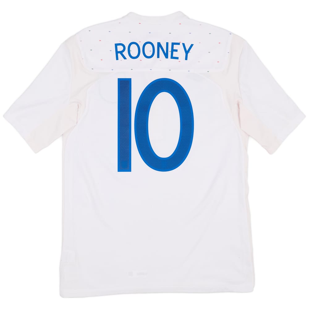 2010-11 England Home Shirt Rooney #10 - 8/10 - (M)
