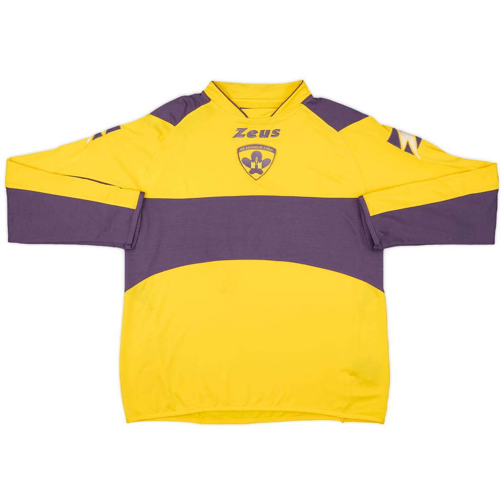 2009-10 NK Maribor Away L/S Shirt - 9/10 - (L)