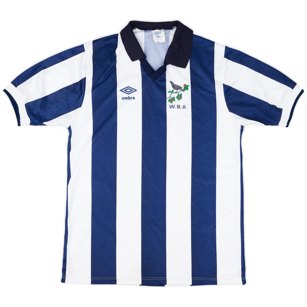 1986-88 West Brom Home Shirt - 7/10 - (L)