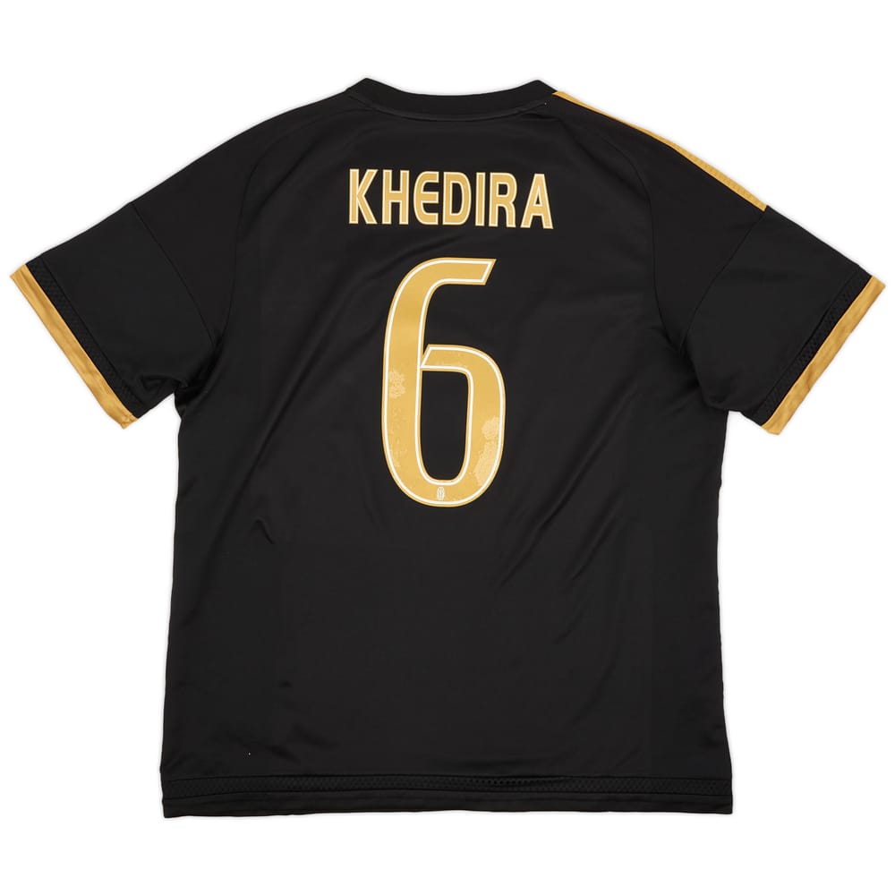 2015-16 Juventus Third Shirt Khedira #6 - 6/10 - (XL)