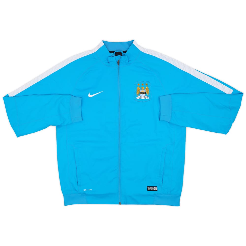 2014-15 Manchester City Nike Track Jacket - 9/10 - (L)