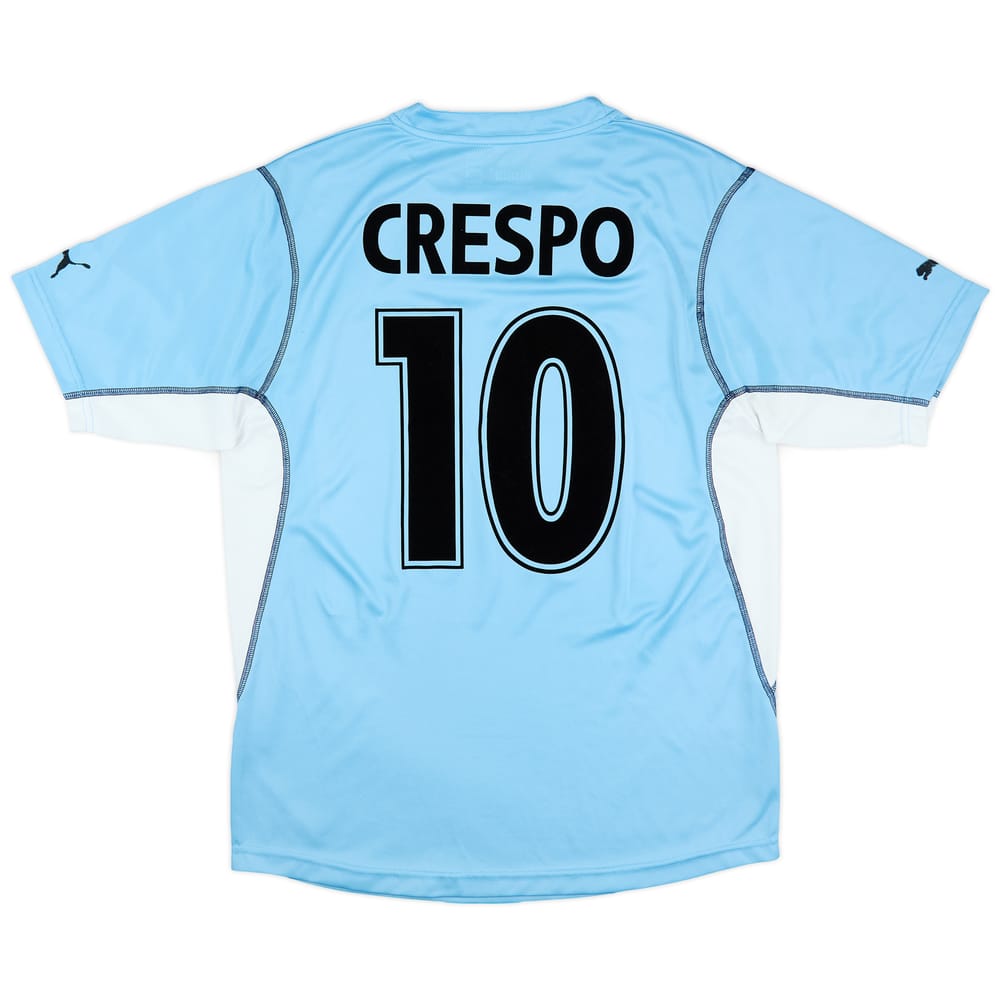 2001-02 Lazio Home Shirt Crespo #10 - 9/10 - (XXL)