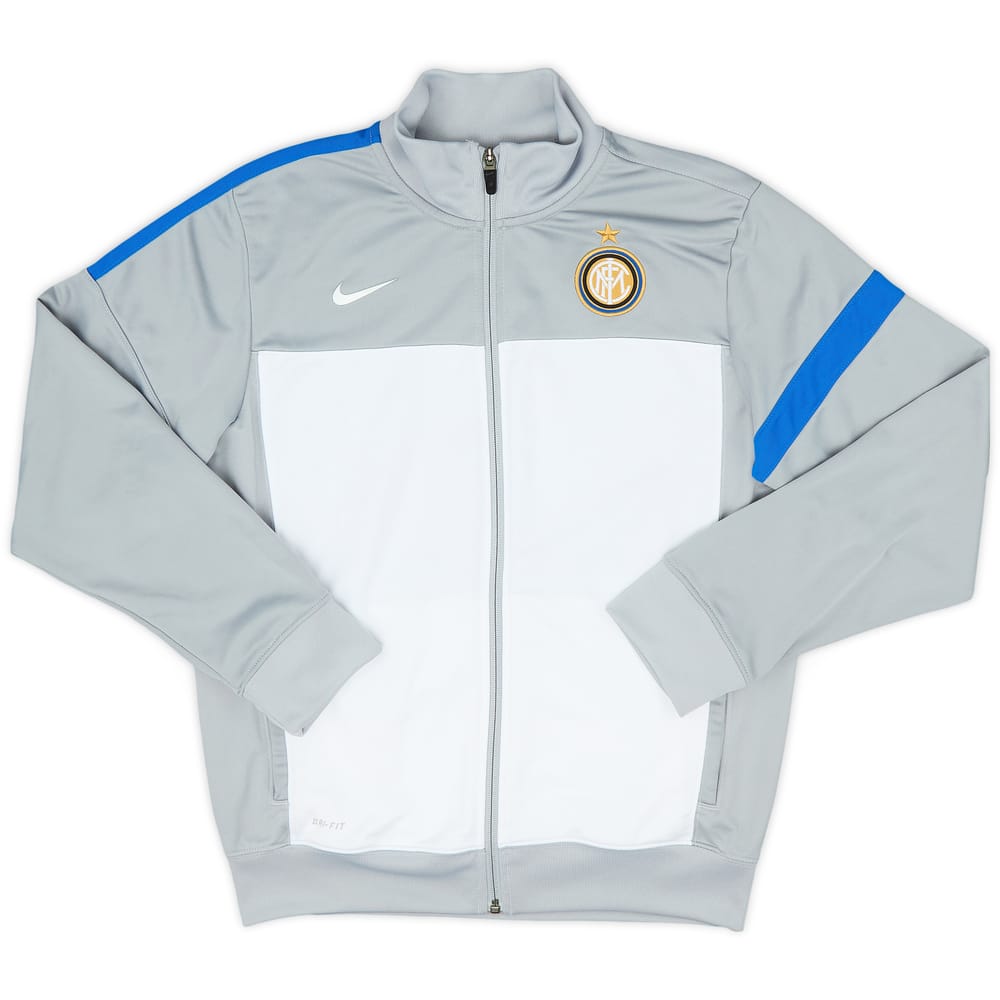 2013-14 Inter Milan Nike Track Jacket - 8/10 - (L.Boys)