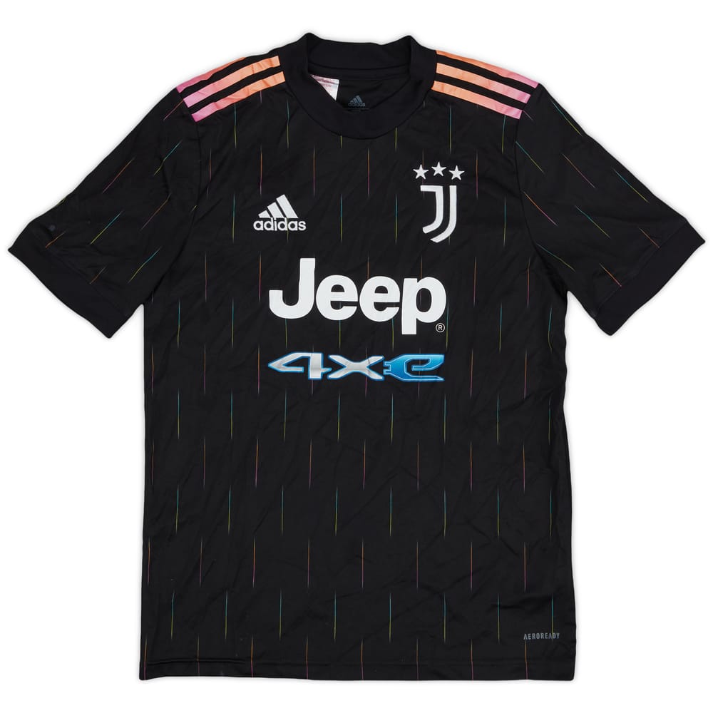 2021-22 Juventus Away Shirt - 8/10 - (L.Boys)