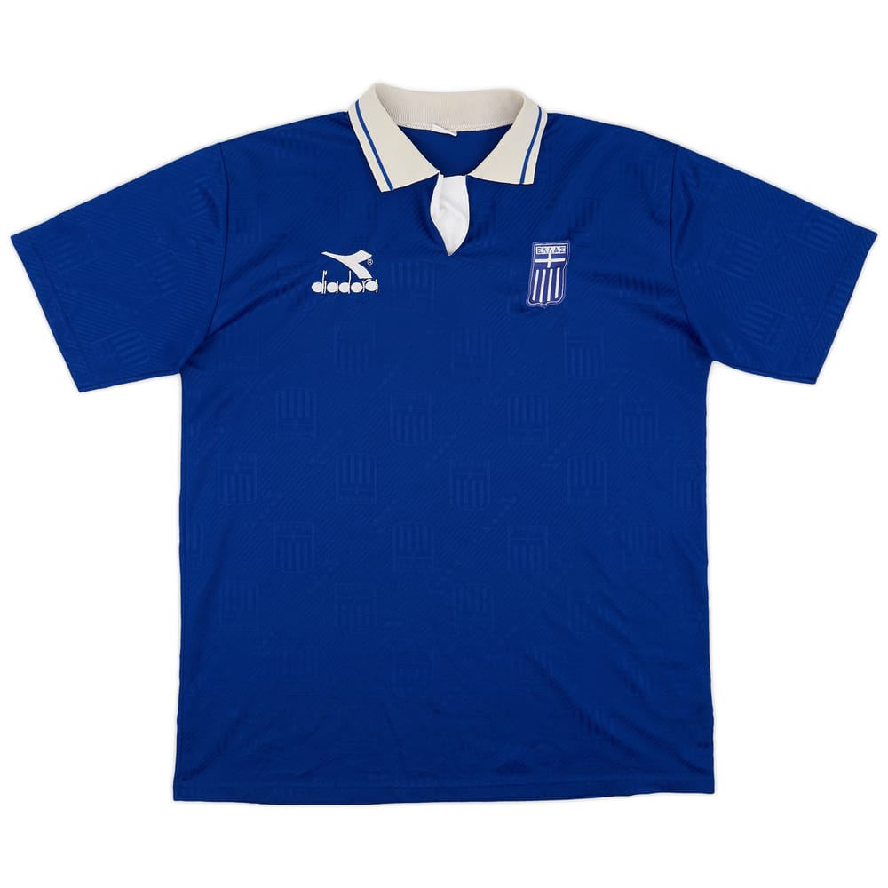 1994-95 Greece Home Shirt - 9/10 - (XL)