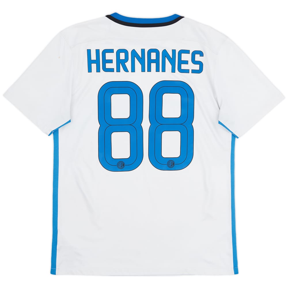 2015-16 Inter Milan Away Shirt Hernanes #88 - 7/10 - (M)