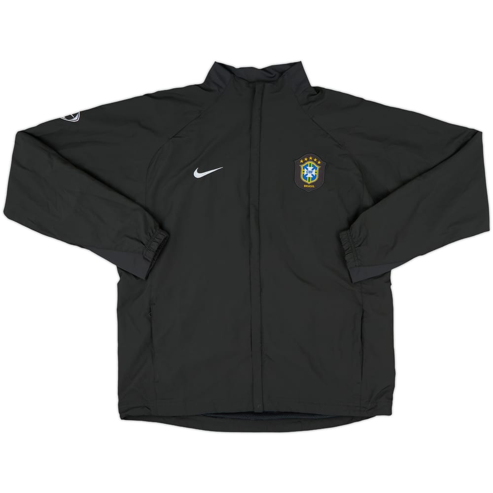 2006-07 Brazil Nike Track Jacket - 8/10 - (L)