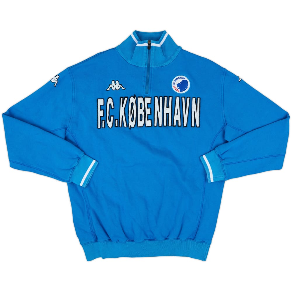 2009-10 FC Copenhagen Kappa 1/4 Zip Track Jacket - 8/10 - (XL)