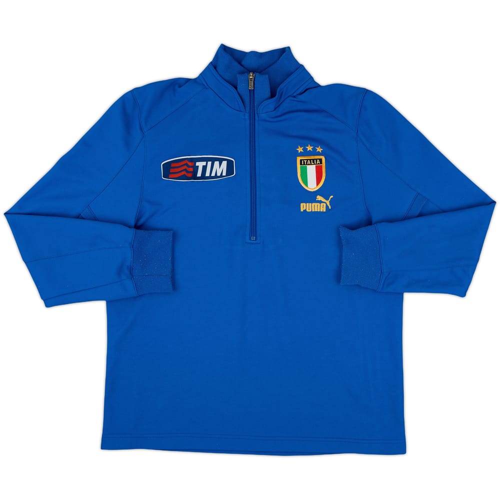 2004-05 Italy Puma 1/4 Zip Drill Top - 7/10 - (L)
