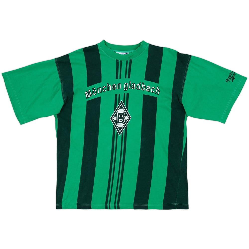 1995-96 Borussia Monchengladbach Reebok Graphic Tee - 7/10 - (S)