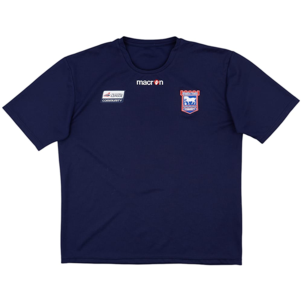 2000s Ipswich Macron 'Football League Community' Training Shirt - 8/10 - (L)