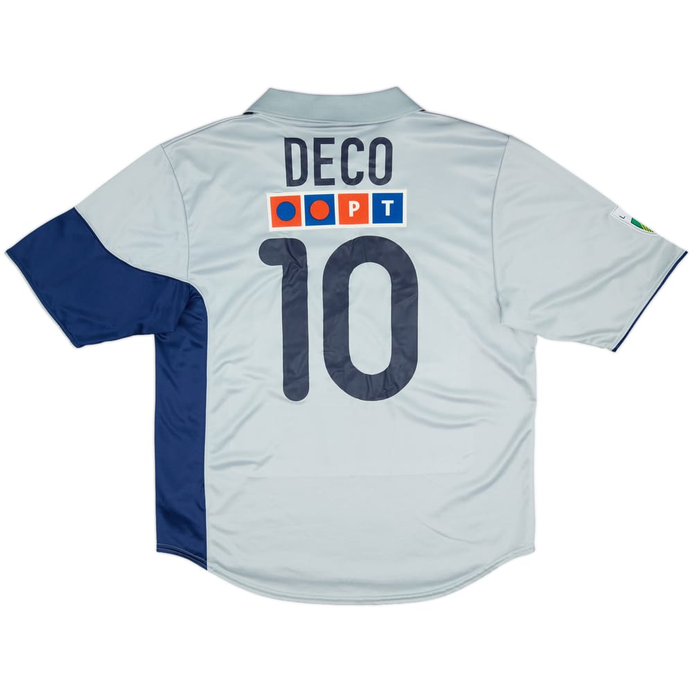 2001-02 Porto Away Shirt Deco #10 - 9/10 - (L)