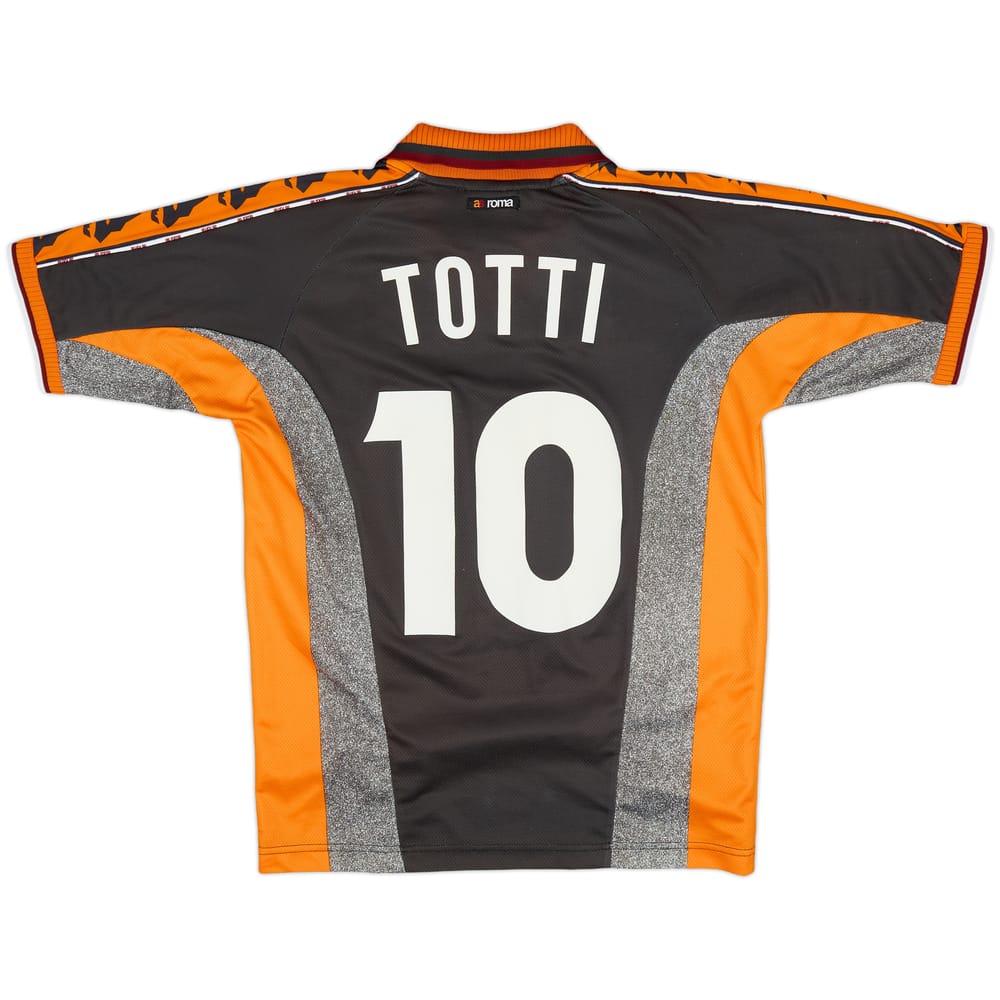 1998-99 Roma Third Shirt Totti #10 - 9/10 - (M)