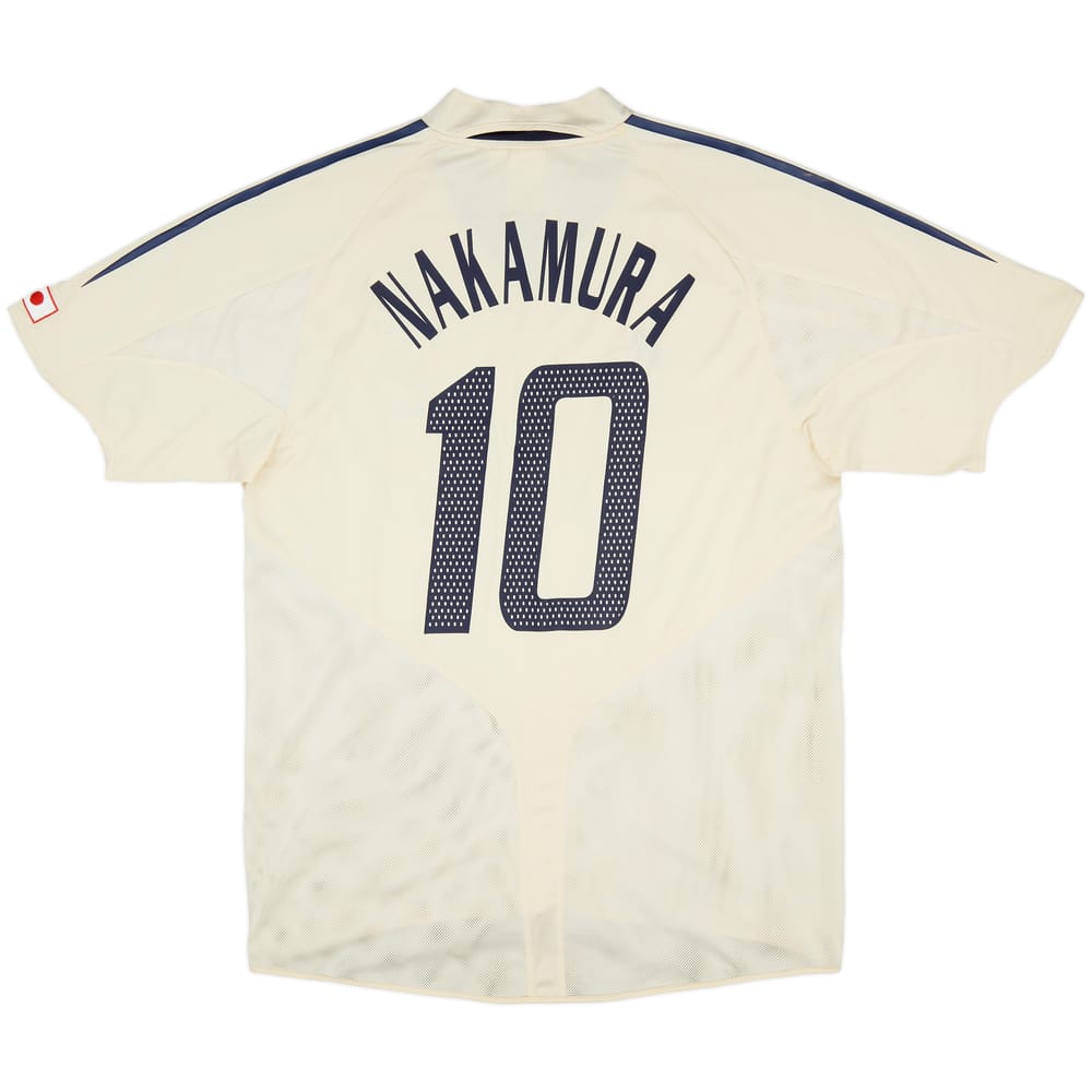 2004-06 Japan Away Shirt Nakamura #10 - 8/10 - (L)