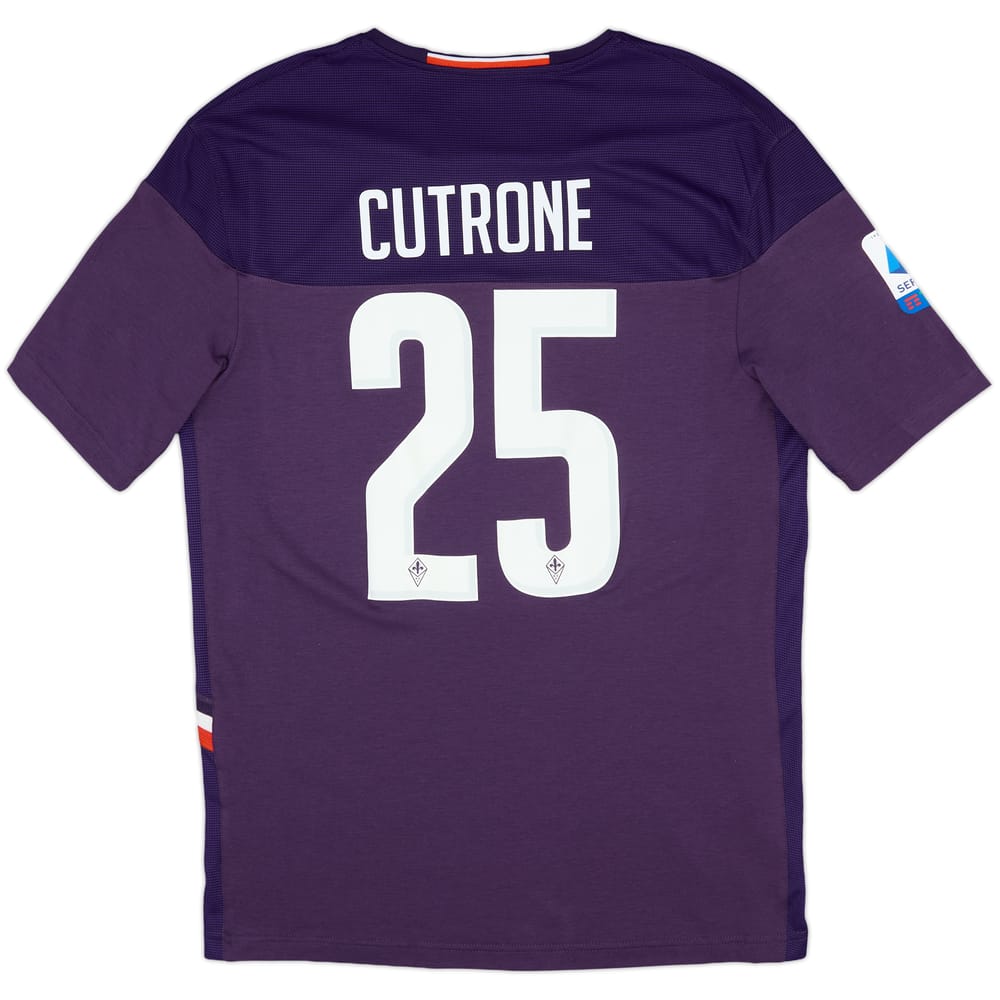 2019-20 Fiorentina Home Shirt Cutrone #25 (L)