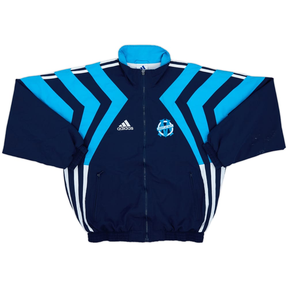 1998-99 Olympique Marseille adidas Track Jacket - 6/10 - (M)