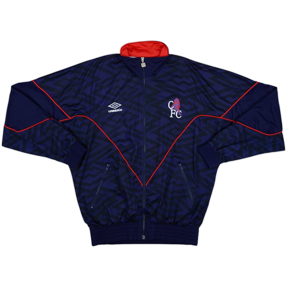 1992-93 Tottenham Umbro Track Jacket - 10/10 - (L)