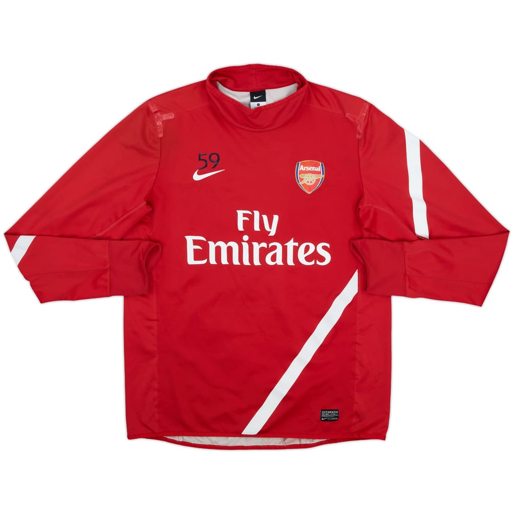 2011-12 Arsenal Nike Player Issue Drill Top #59 - 5/10 - (L)