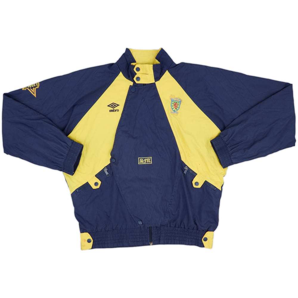 1990-92 Scotland Umbro Rain Jacket - 6/10 - (M)