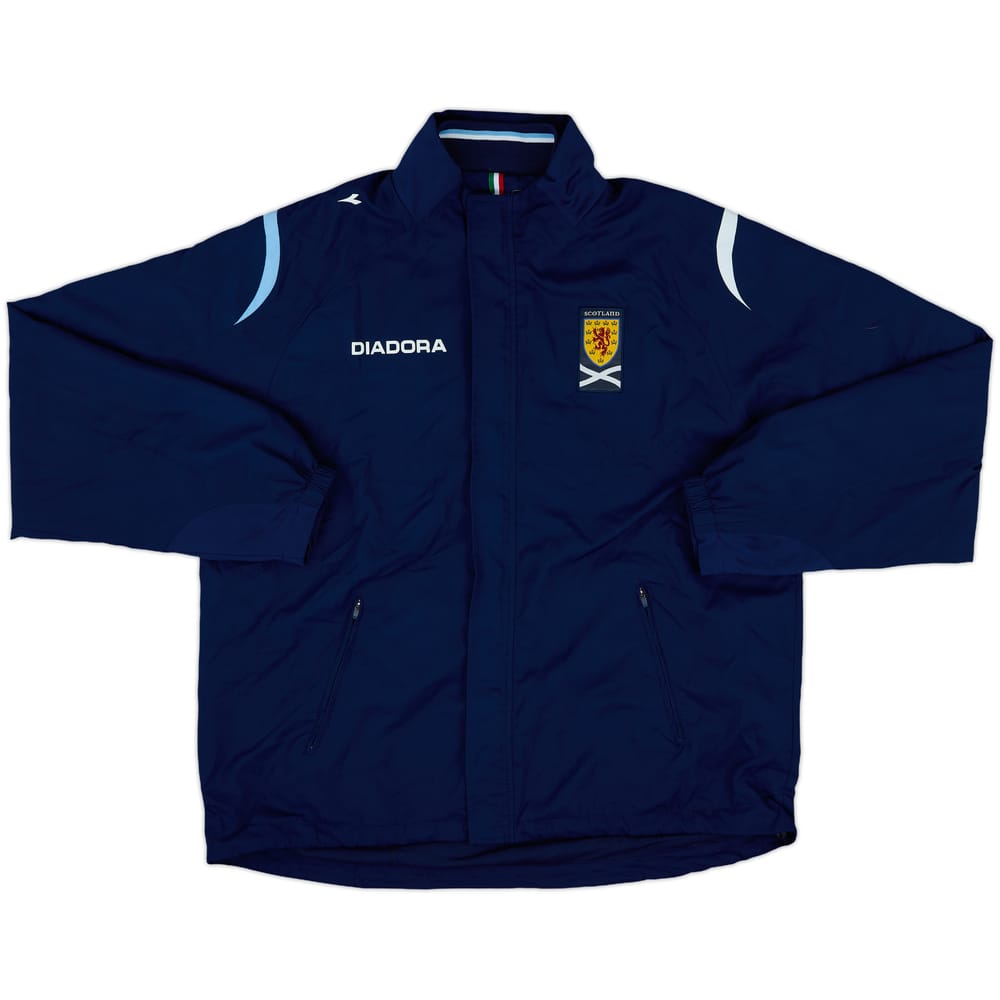 2007-08 Scotland Diadora Track Jacket - 9/10 - (XL)