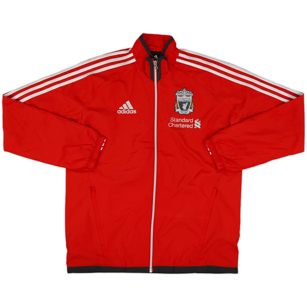 2011-12 Liverpool adidas Track Jacket - 9/10 - (XL.Boys)