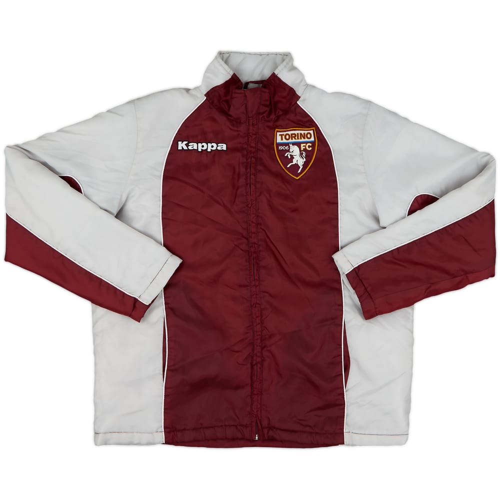 2010-11 Torino Kappa Padded Bench Coat - 6/10 - (XXL.Boys)