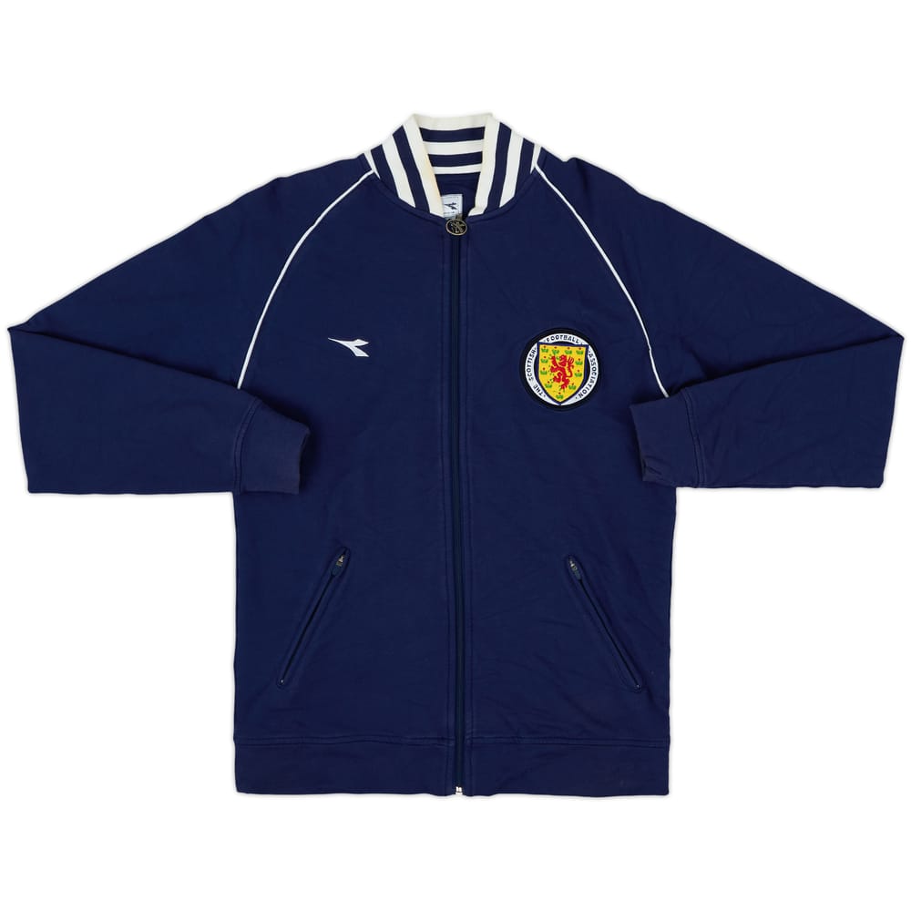2003-05 Scotland Diadora Retro Track Jacket - 7/10 - (S)