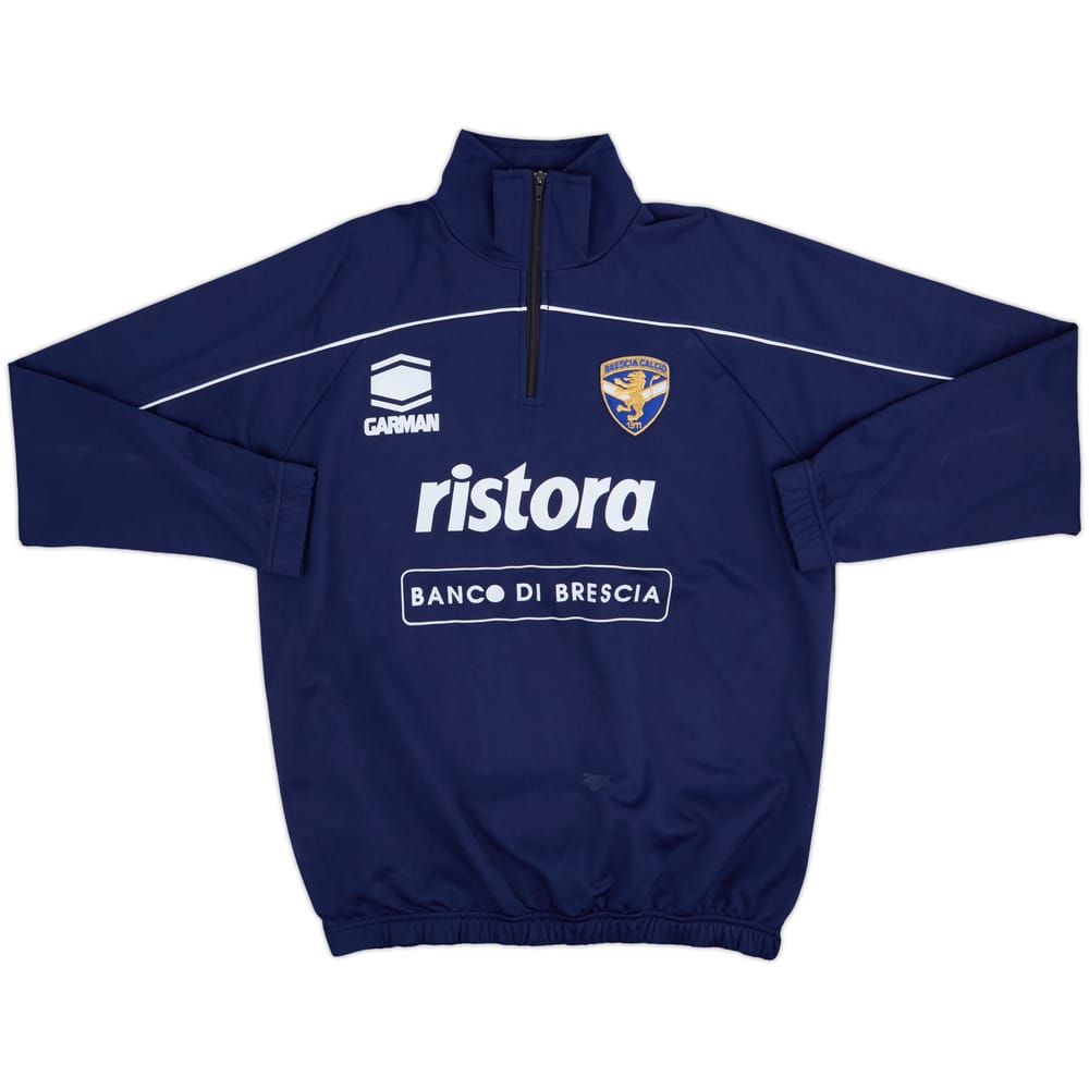 2001-02 Brescia Garman 1/4 Zip Drill Top - 9/10 - (L)