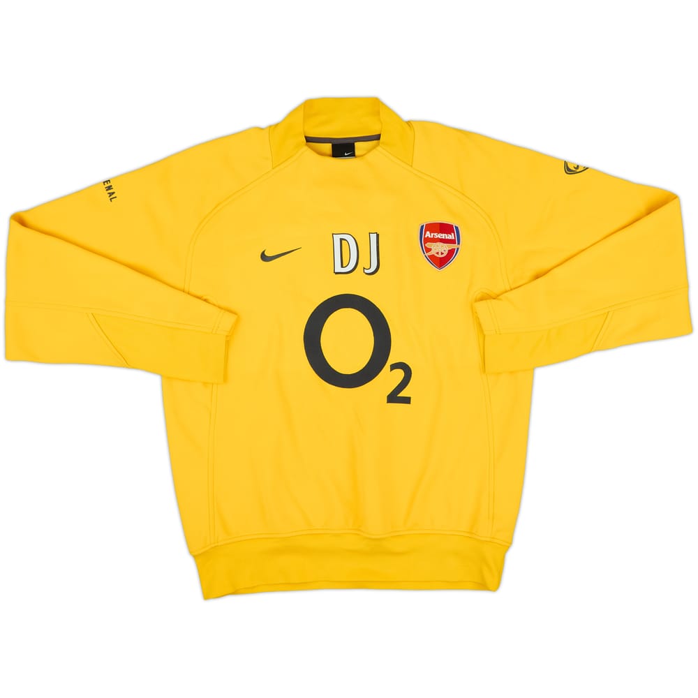 2005-06 Arsenal Nike Staff Issue Sweat Top DJ - 8/10 - (M)