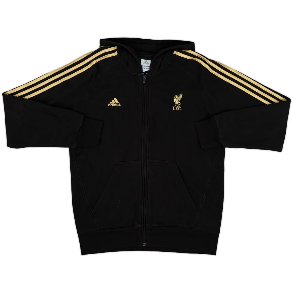 2011-12 Liverpool adidas Hooded Sweat Top - 8/10 - (M)