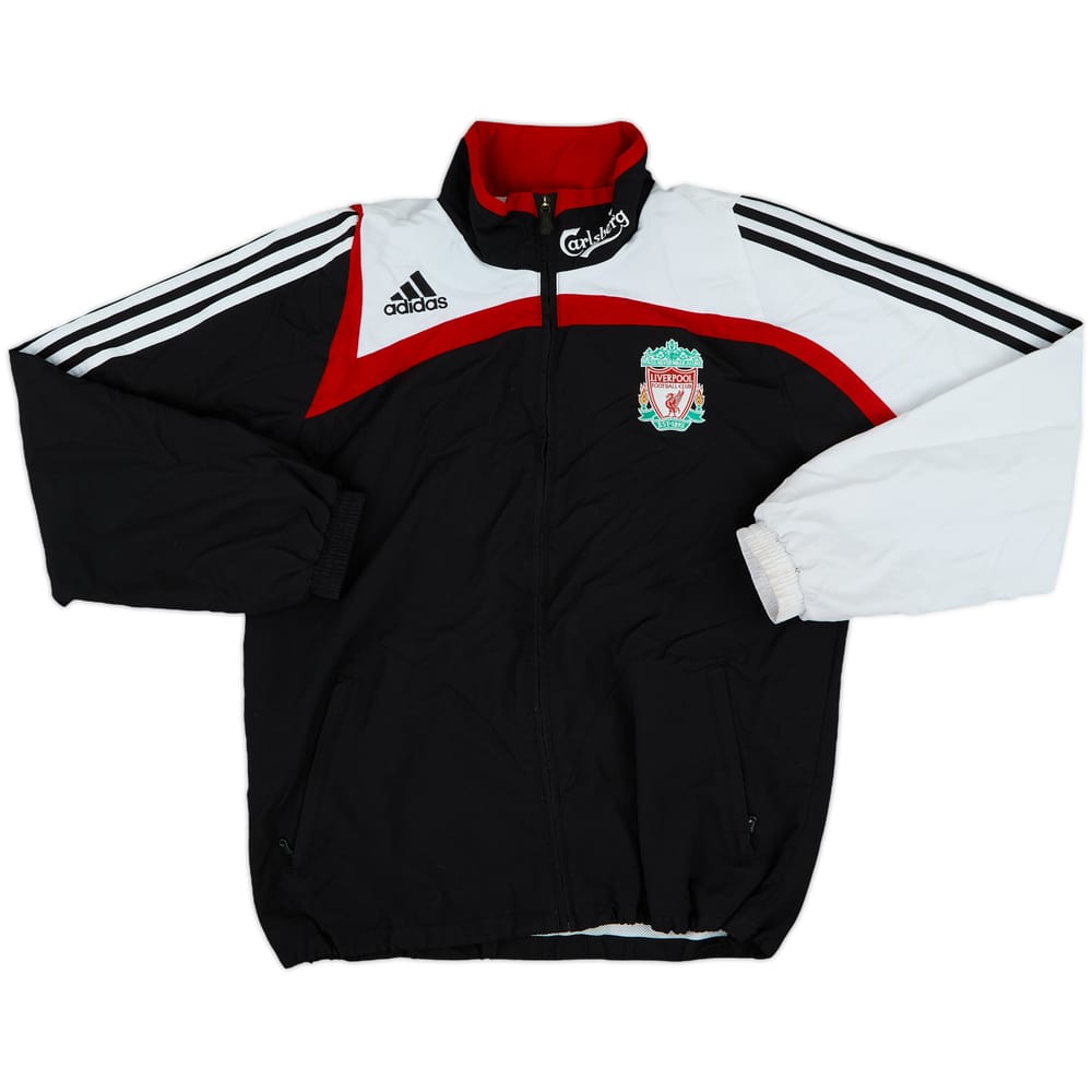 2007-08 Liverpool adidas Track Jacket - 9/10 - (M)