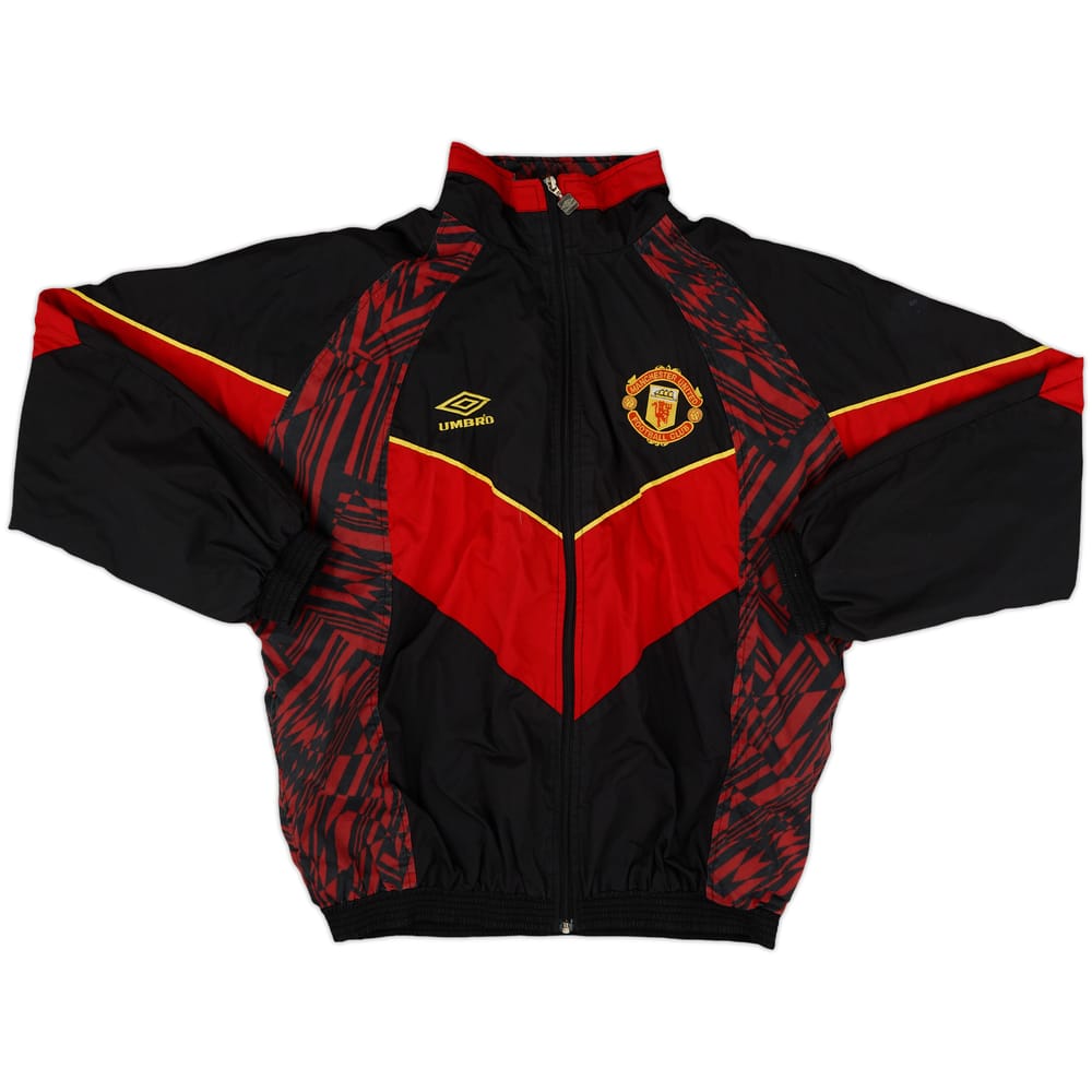 1992-93 Manchester United Umbro Track Jacket - 9/10 - (L)