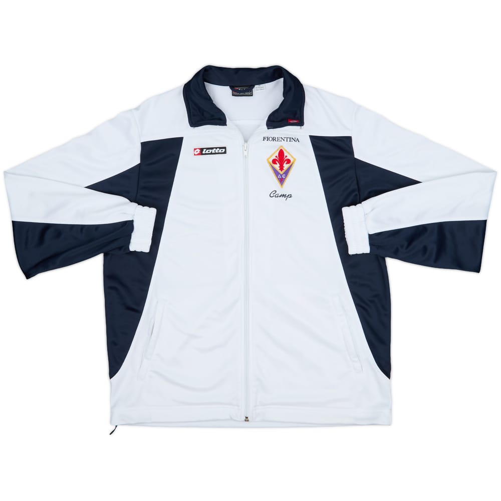 2011-12 Fiorentina Camp Lotto Track Jacket - 7/10 - (XL.Boys)