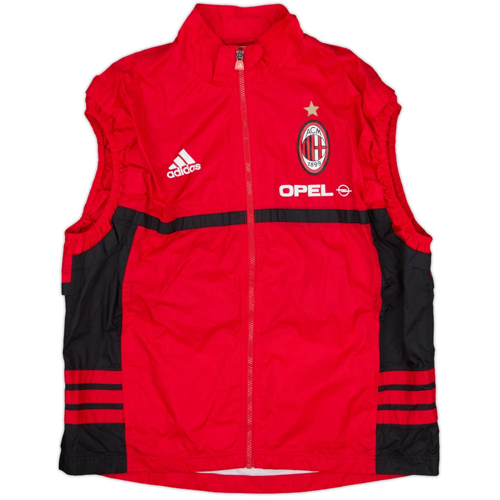2004-05 AC Milan adidas Waterproof Gilet - 5/10 - (M)