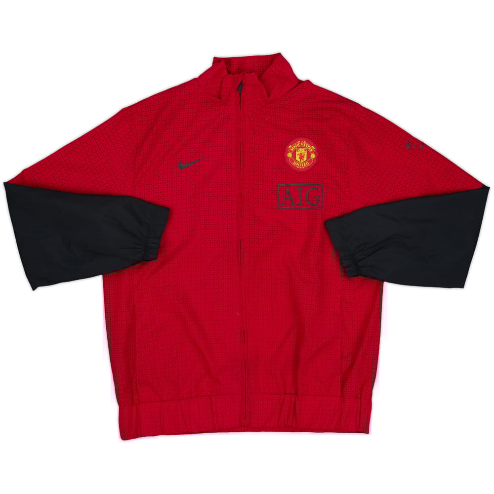 2009-10 Manchester United Nike Track Jacket - 8/10 - (L.Boys)