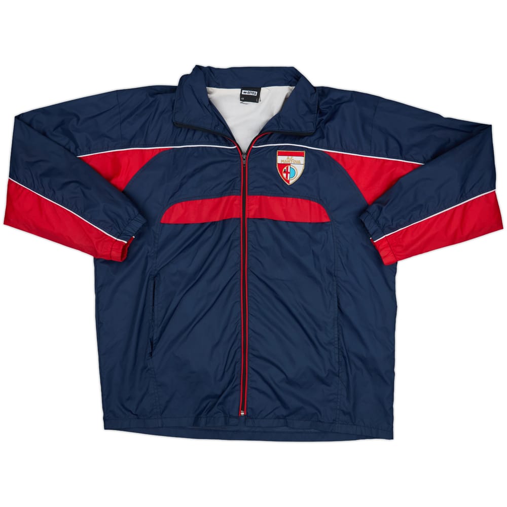 2010-11 AC Mantova Errea Hooded Rain Jacket - 8/10 - (L)