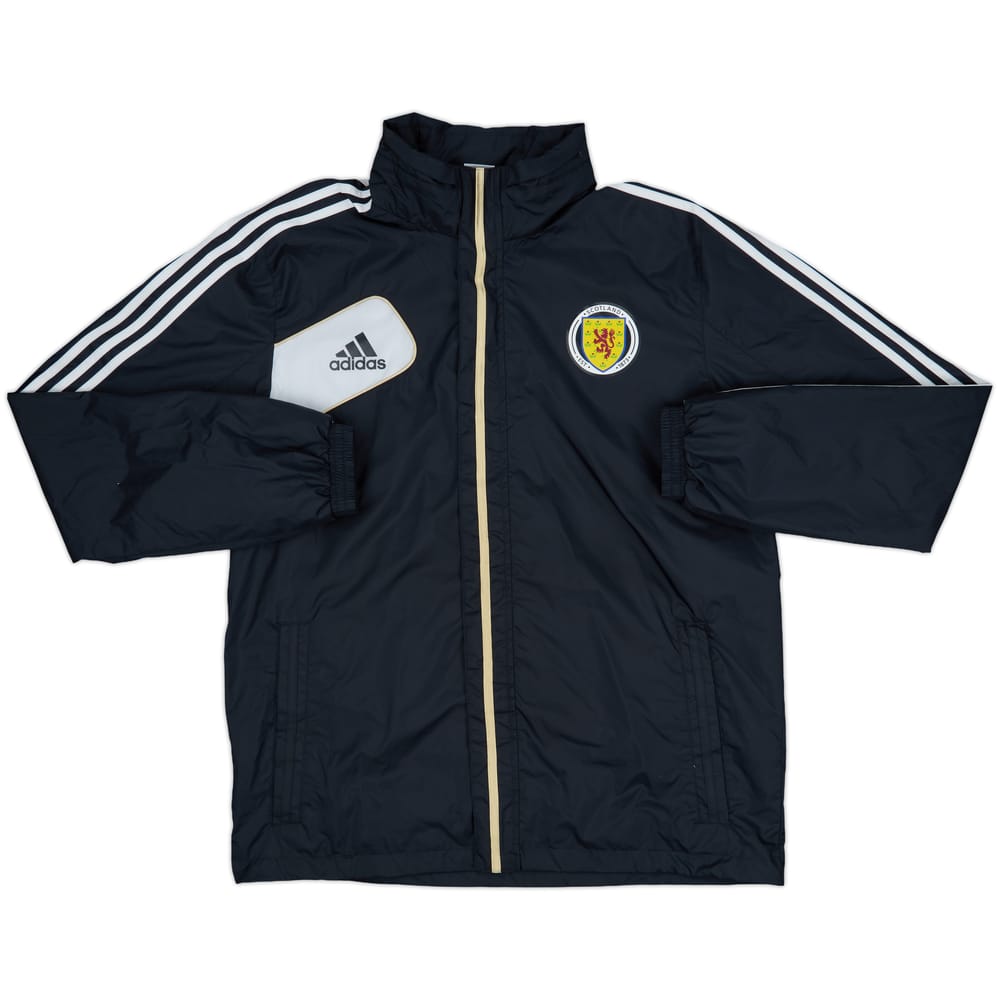 2011-12 Scotland adidas Hooded Rain Jacket - 8/10 - (L)