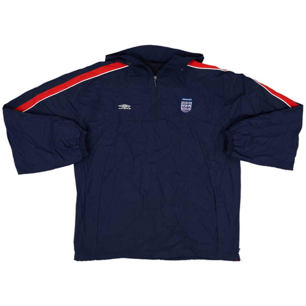 2004-06 England Umbro 1/4 Zip Drill Top - 8/10 - (L)