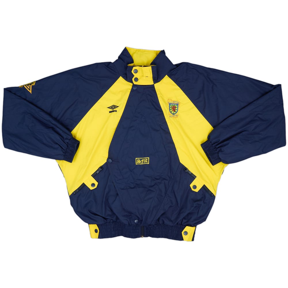 1990-92 Scotland Umbro Track Jacket - 8/10 - (L)