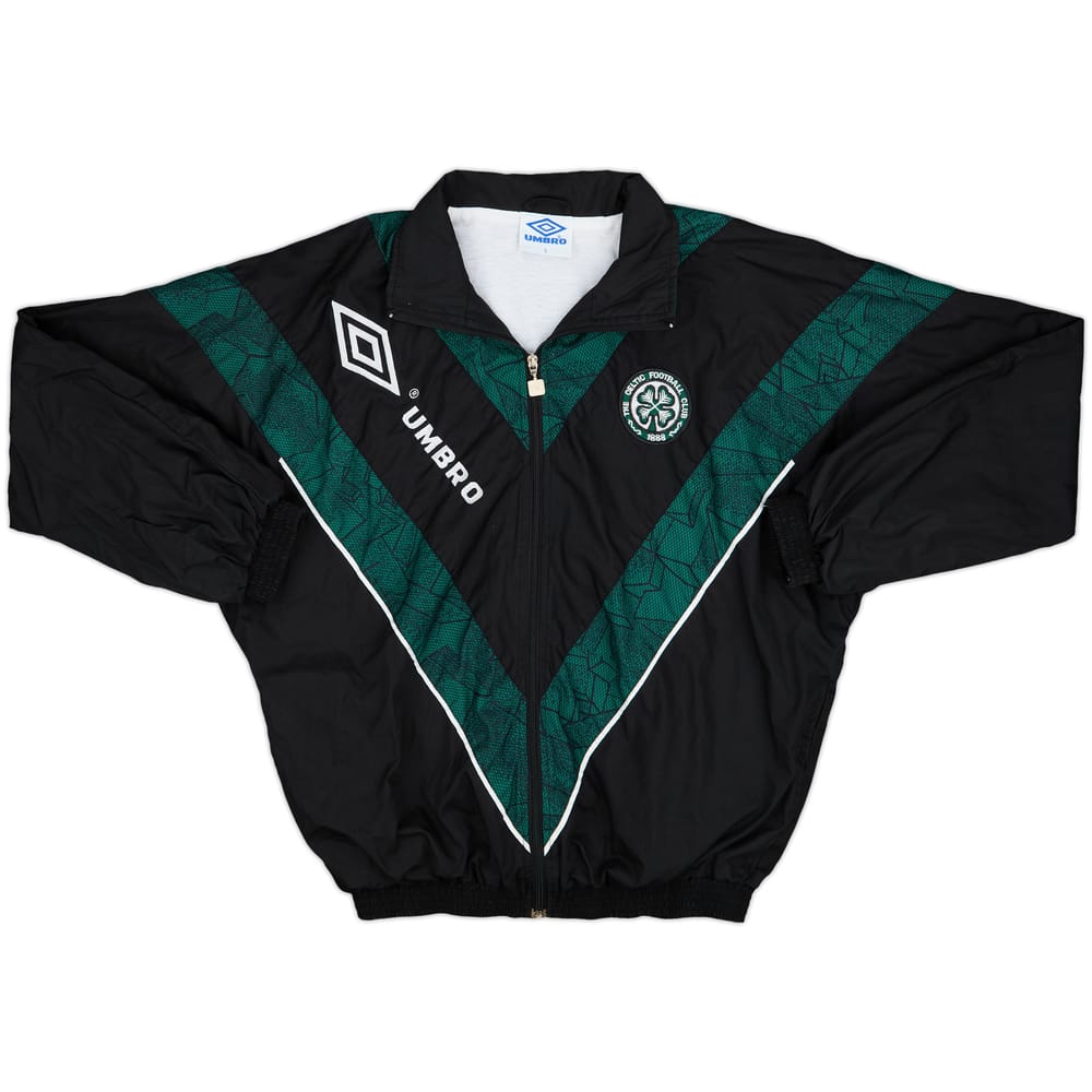 1995-97 Celtic Umbro Track Jacket - 8/10 - (S)
