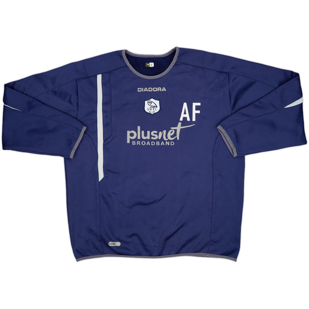 2006-07 Sheffield Wednesday Diadora Staff Issue Drill Top AF - 8/10 - (L)