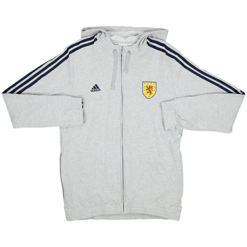 2010-11 Scotland adidas Hooded Track Jacket - 7/10 - (M)