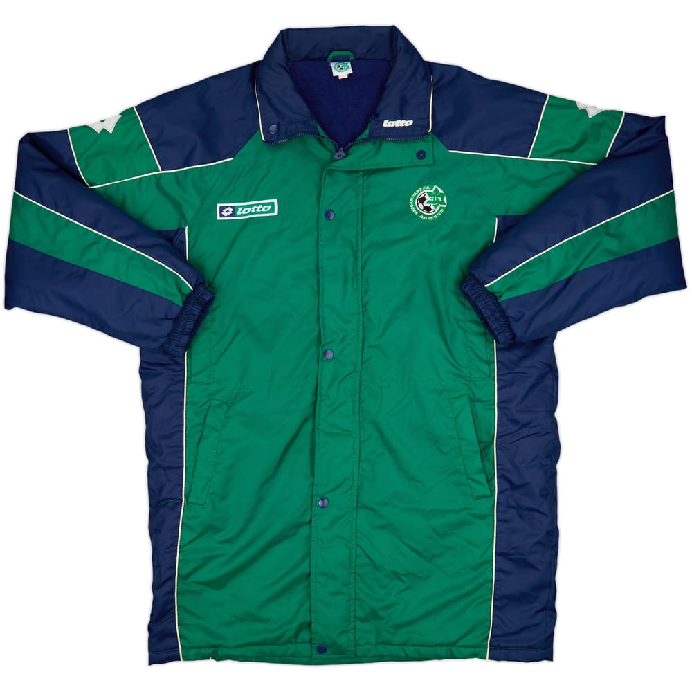 1998-99 Maccabi Haifa Lotto Padded Bench Coat - 8/10 - (XL)